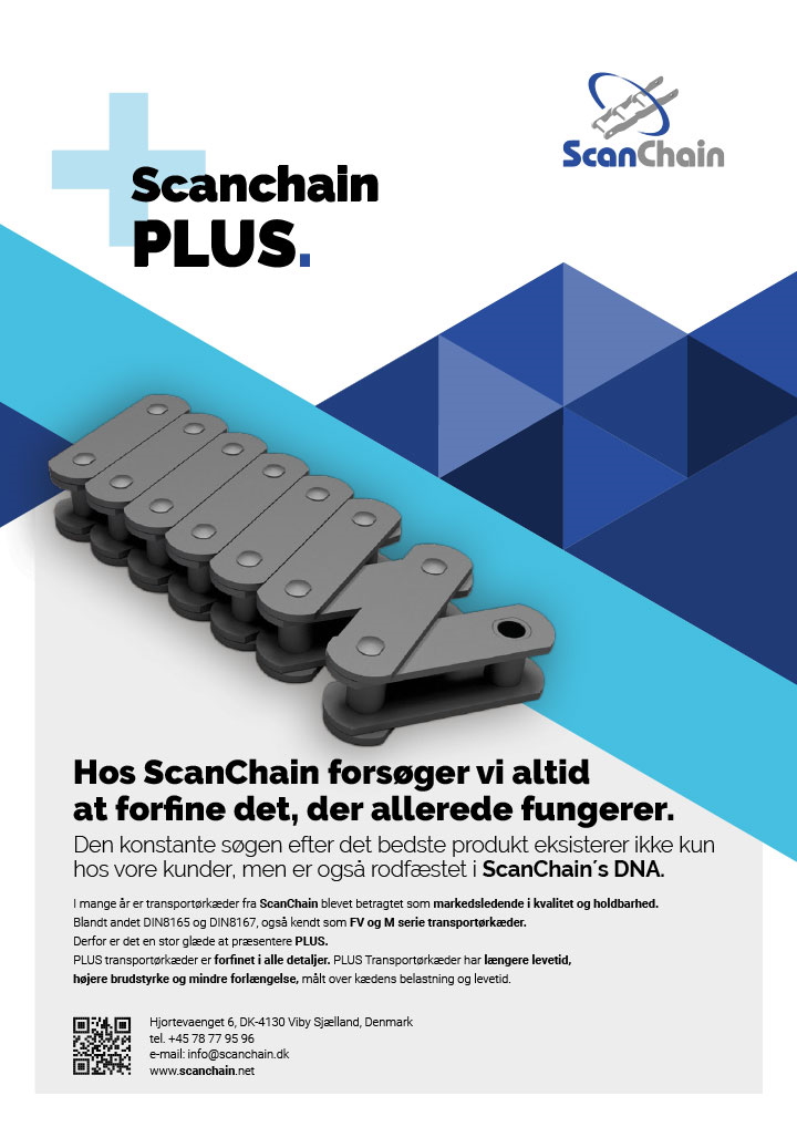 ScanChain PLUS danish flyer